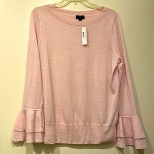 J Crew featherweight cashmere sweater